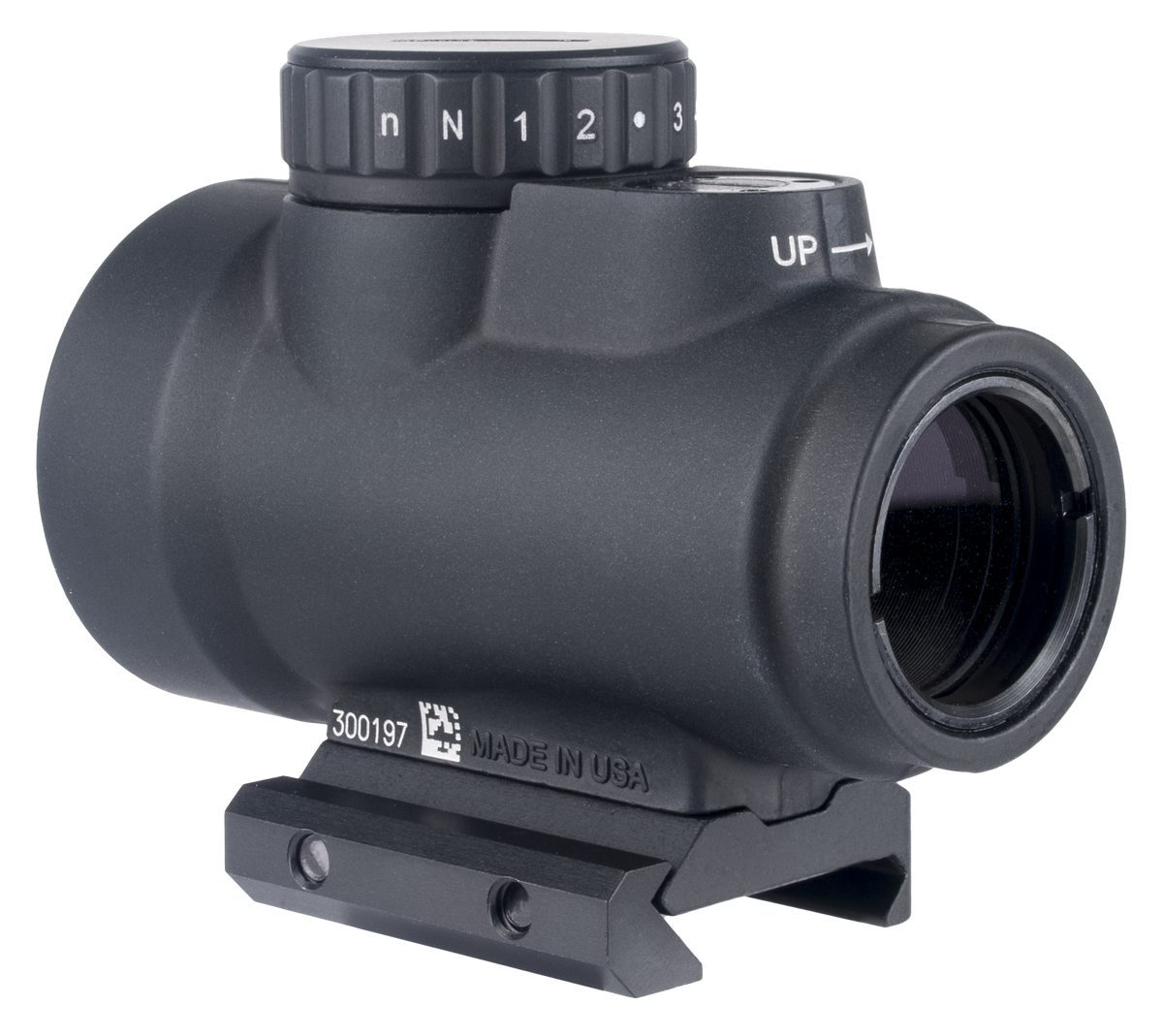Trijicon MRO SD 1x25mm 2 MOA Red Dot Sight with Low Mount - Matte Black — view 2