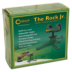 Caldwell Rock Jr. Front Shooting Rest - Cast Iron Base with Medium Varmint Filled Front Bag — view 2