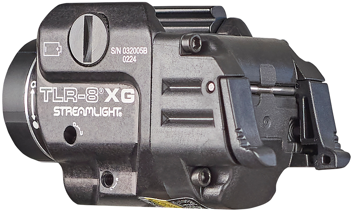 Streamlight TLR-8A Flex 500 Lumens White LED w/Green Laser Pistol Light - Black Anodized — view 2