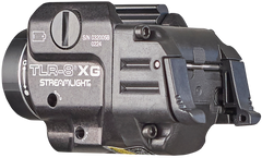 Streamlight TLR-8A Flex 500 Lumens White LED w/Green Laser Pistol Light - Black Anodized — view 2