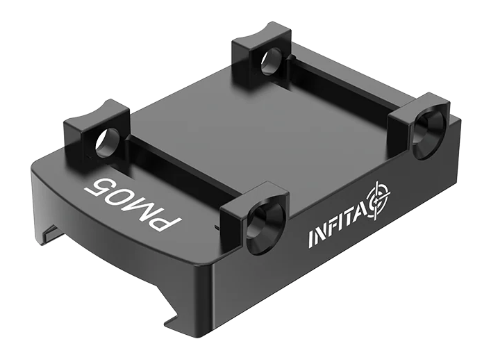 Infitac PM05 Low Picatinny Rail Mount for FMP13 - Black — view 2