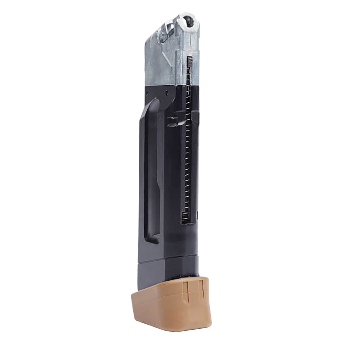 Umarex USA GLOCK 19X Gen5 6mm 14-Rd CO2 Airsoft Magazine - Black/Coyote — view 2