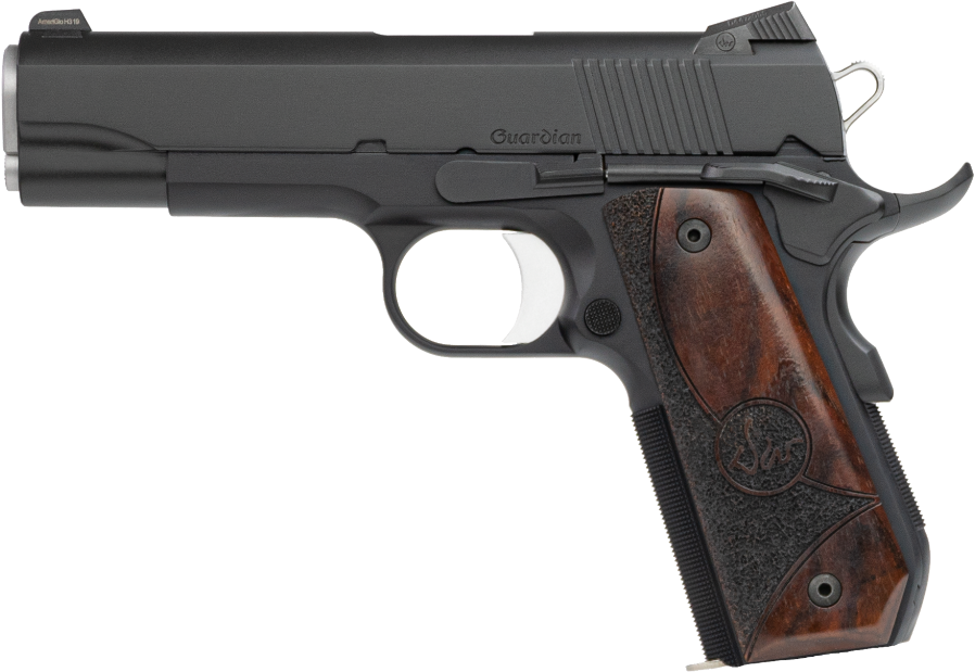 Dan Wesson Guardian 38 Super 4.25" 9+1 SAO Pistol - Black Duty — view 2
