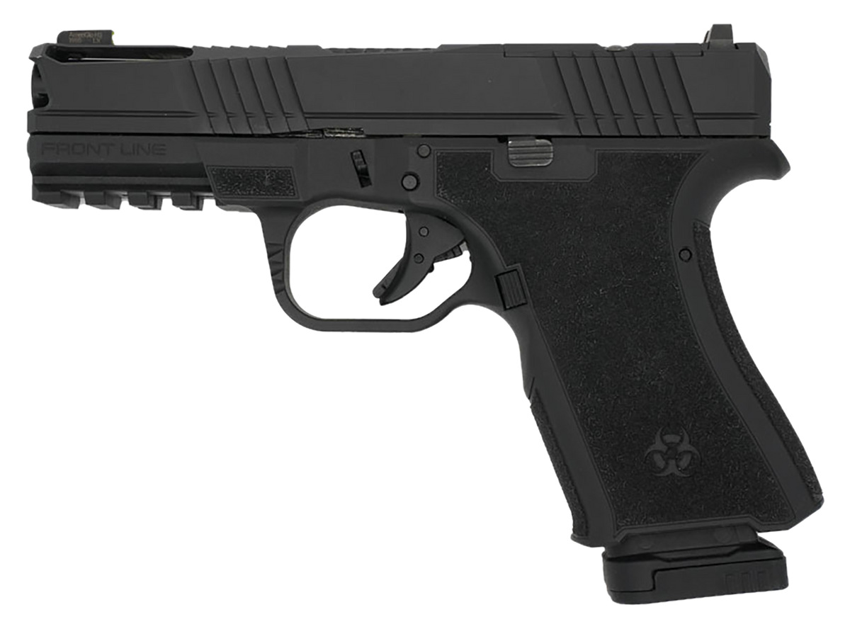 Black Rain Ordnance Frontline+ Compact 9mm Luger 4" 15+1 Semi-Auto Pistol - Black — view 2