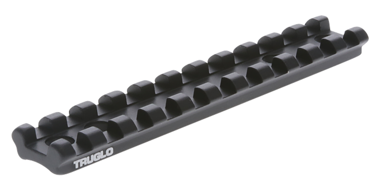 TruGlo TG8941A Picatinny Optic Rail Matte Black Anodized - Remington 870/1100/11-87 — view 2