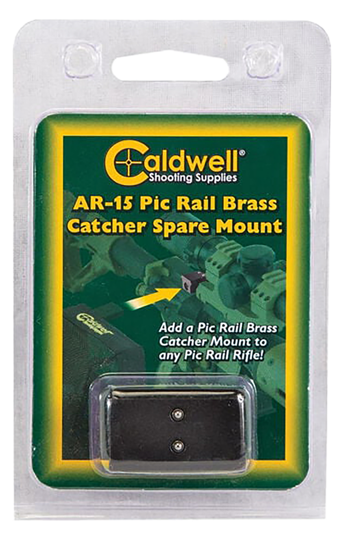 Caldwell 123904 Spare Mount Black Picatinny for AR Brass Catcher — view 2