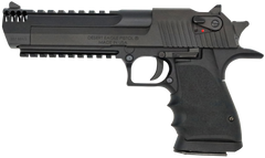 Magnum Research Desert Eagle Mark XIX L6 357 Mag 6" 9+1 Semi-Auto Pistol - Integral Muzzle Brake - Black Anodized Aluminum — view 2