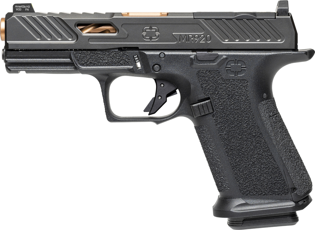 Shadow Systems MR920 Elite 9mm Luger 4" 15+1 Semi-Auto Pistol - Black/Bronze — view 2