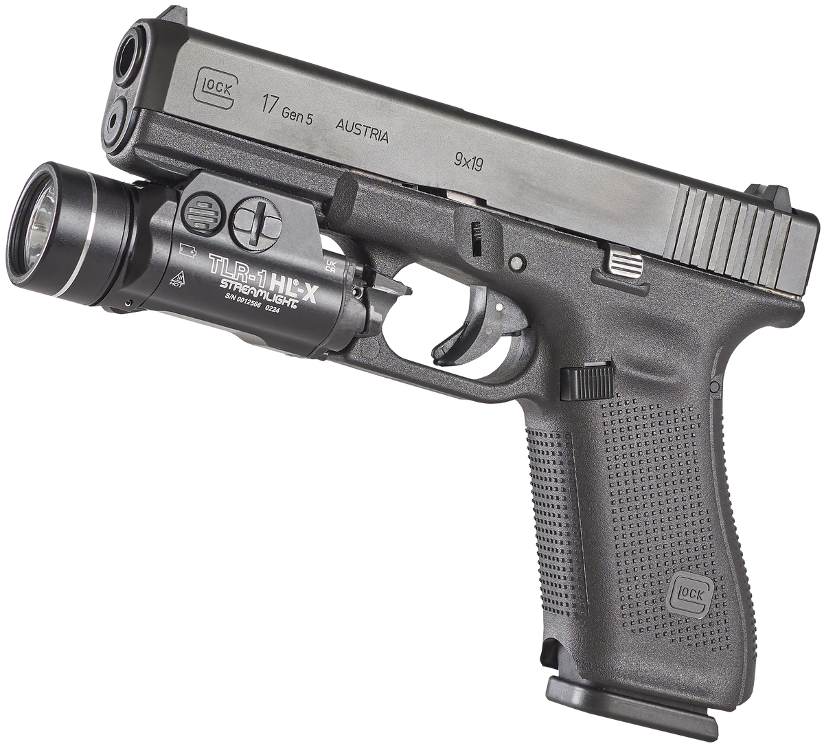 Streamlight 69500 TLR-1 HL-X 1000 Lumens White LED Black 6000 Series Aluminum Weapon Light — view 2