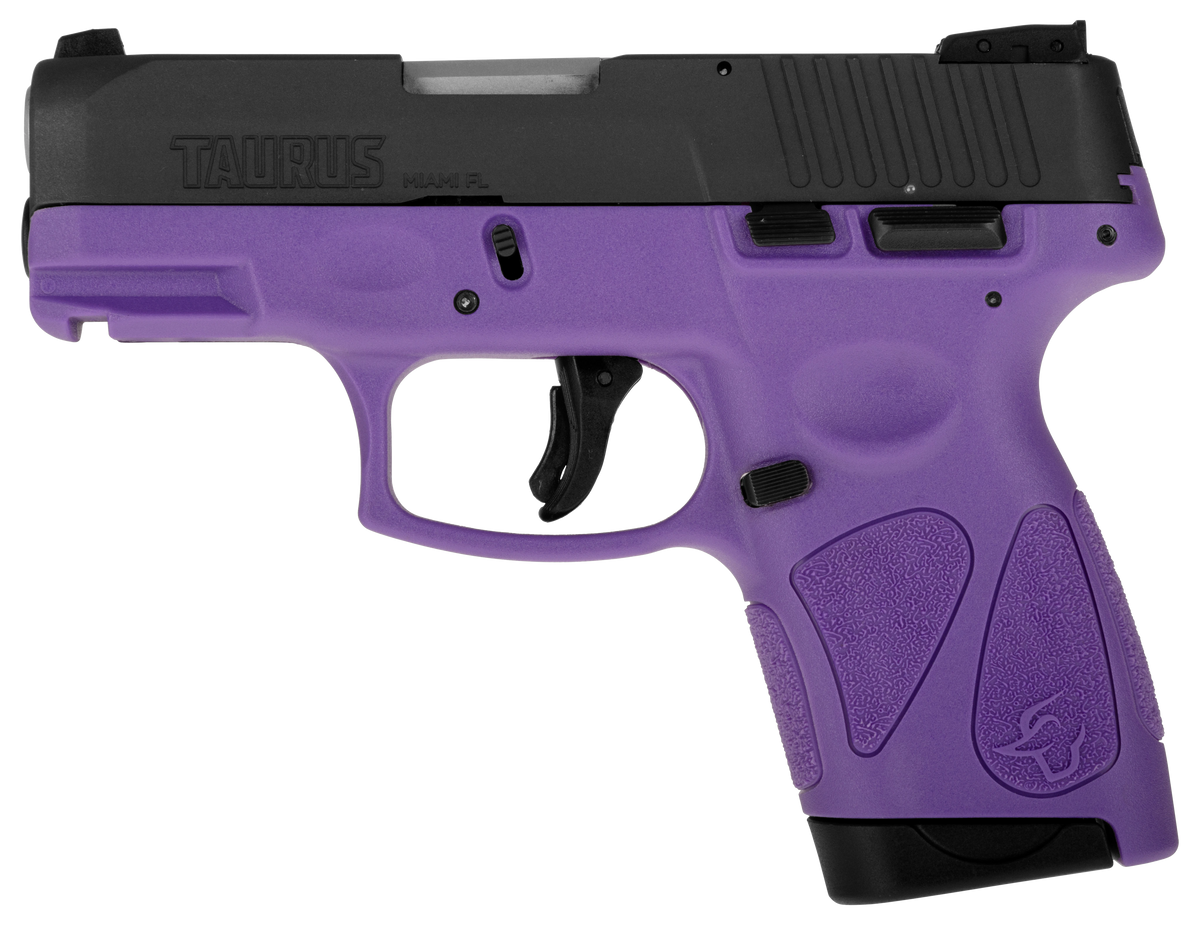 Taurus G2S 9mm Luger 3.26" 7+1 SAO Semi-Auto Pistol - Dark Purple — view 2