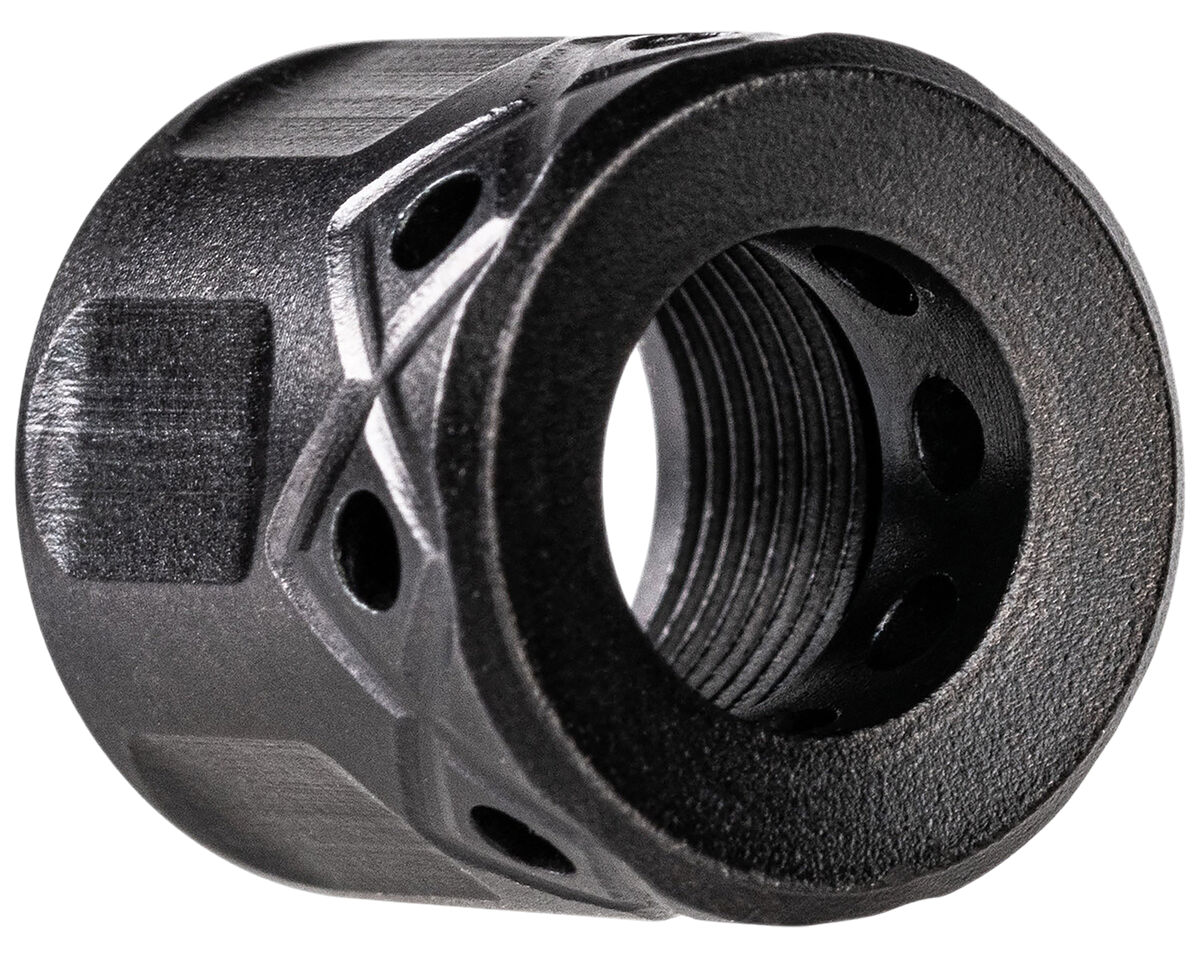 Tapco Diamond Micro Brake 9mm 1/2x28 Black Nitride Muzzle Brake — view 2