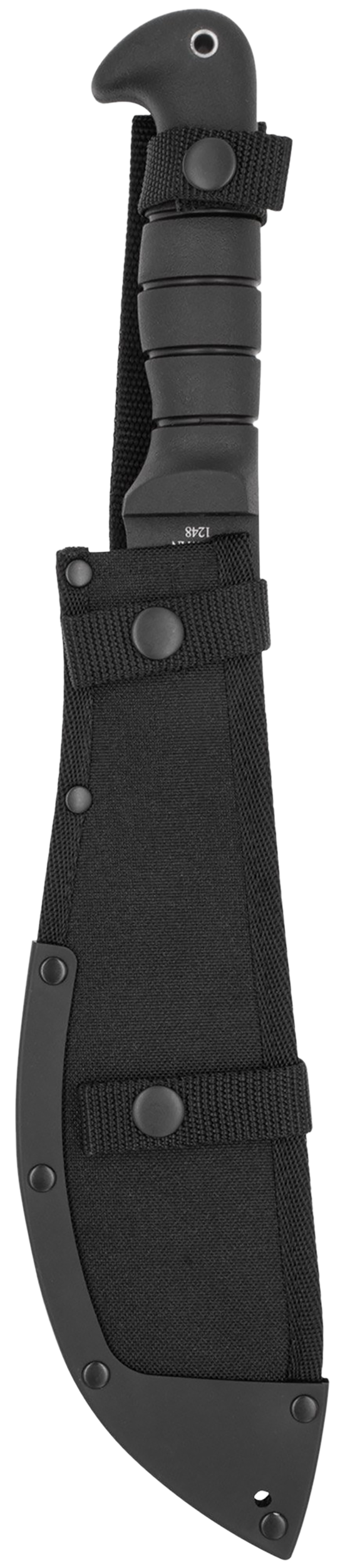 Ka-Bar 1248 Cutlass Machete 11" SK-5 Steel Black TPR Handle — view 2