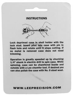 Lee Precision 90118 Case Length Gauge 220 Swift Steel w/ Shell Holder — view 2