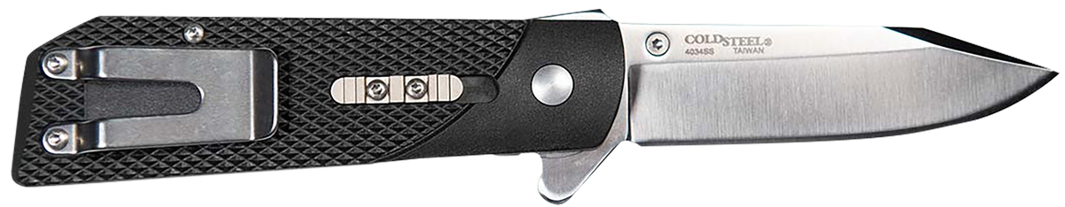 Cold Steel 1911 3" Folding Clip Point Plain 4034 SS Black Griv-Ex Handle — view 2