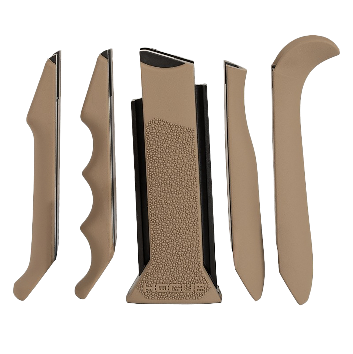 Hogue 13043 Modular Overmolded Pistol Grip Flat Dark Earth Rubber - AR-15/M16 — view 2