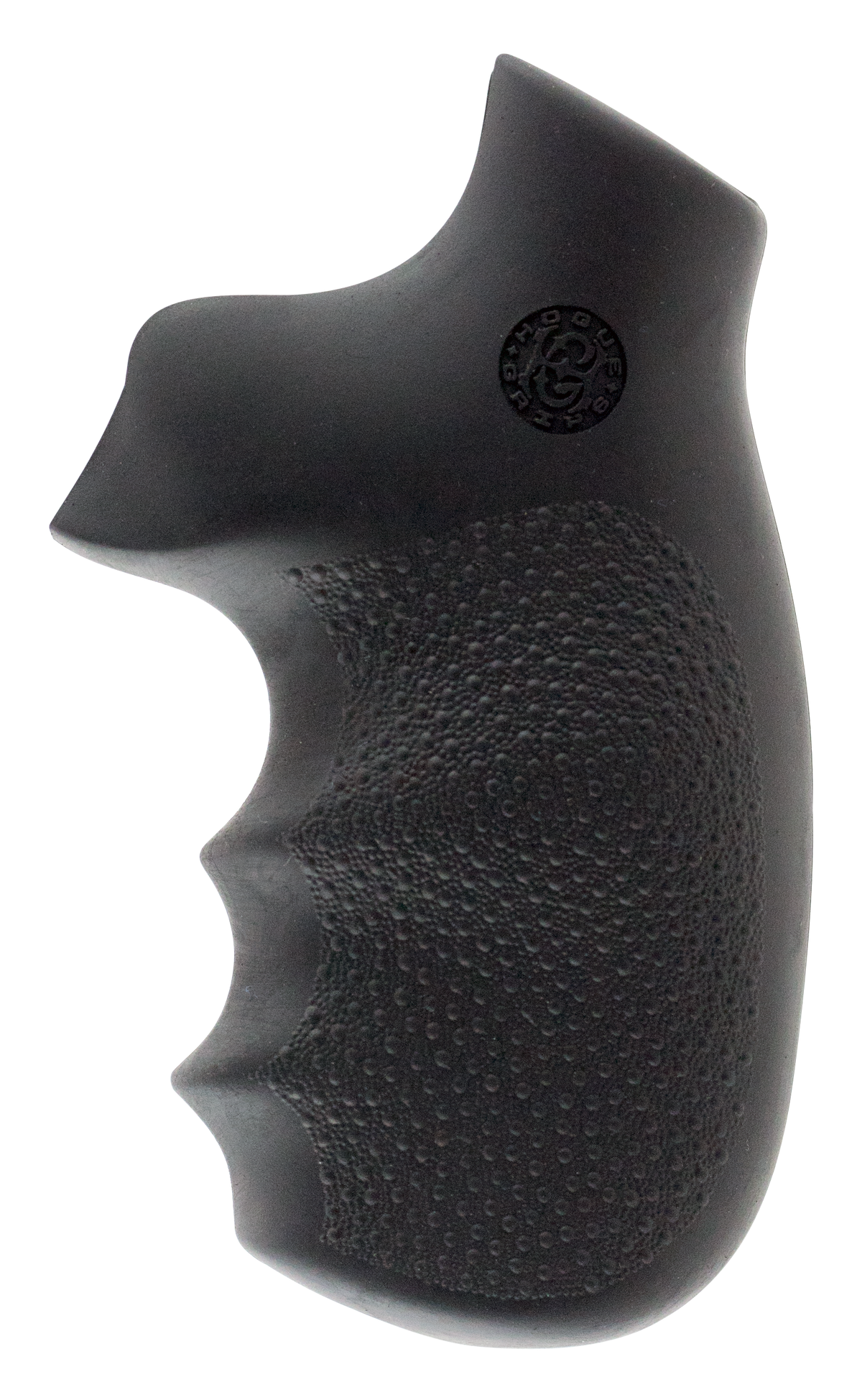 Hogue 48000 OverMolded Monogrip Black Rubber Finger Grooves Grip for Colt Detective Special/Diamondback/Cobra — view 2