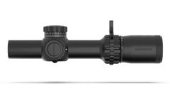 Swampfox Optics Tomahawk II 1-4x 24mm 30mm Tube SFP LPVO Riflescope - Bright Fiber Optic Red Reticle — view 2