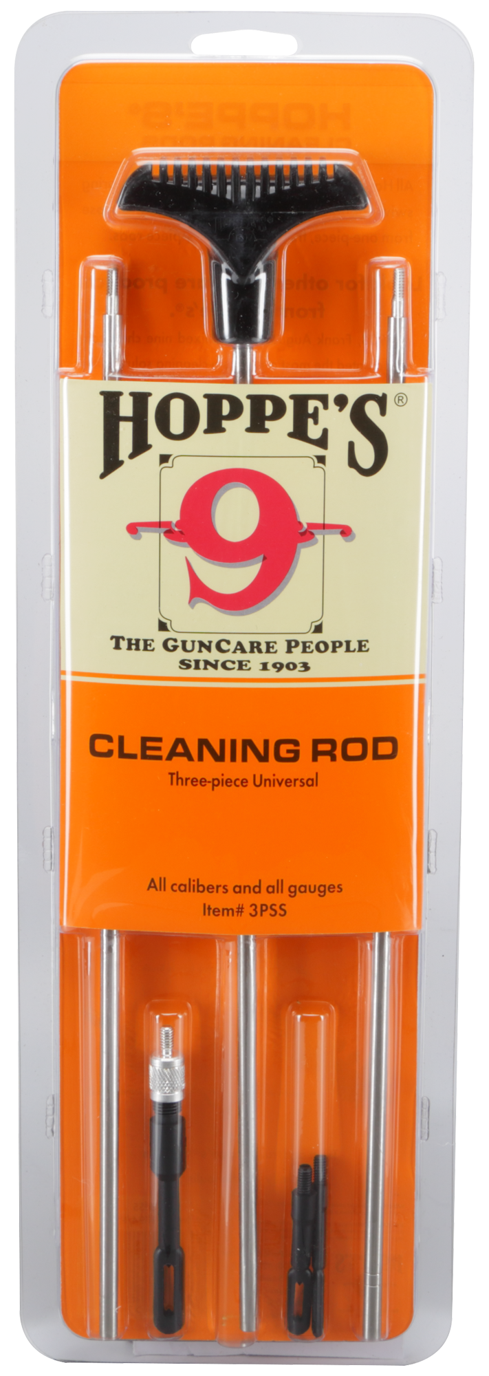 Hoppes 3PSS Bench Rest Cleaning Rod .22 Cal & Larger Rifle/Shotgun — view 2