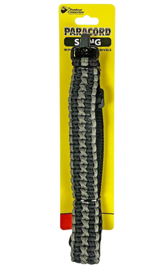 Boyt Harness Outdoor Connection 43" Black Nylon Paracord Rifle Sling w/ QD Swivels — view 2