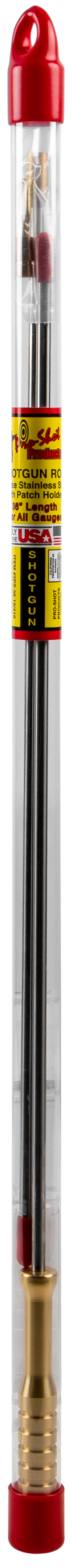 Pro-Shot Micro-Polished Cleaning Rod 36" #5/16-27 Thread Stainless Steel All Gauge Shotgun — view 2