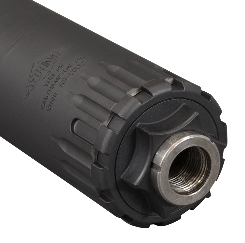 Yankee Hill YHM-2055 Nelson 1-3/8x24 HUB Booster Adapter - Matte Black — view 2