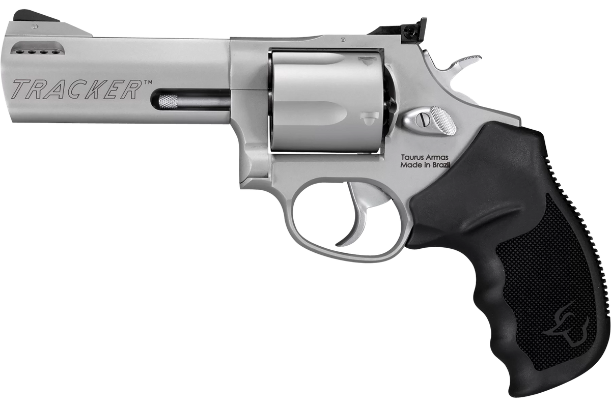 Taurus 2-440049TKR Tracker Model 44 44 Rem Mag 4" 5-Shot DA/SA Medium Frame Revolver - Matte Stainless — view 2