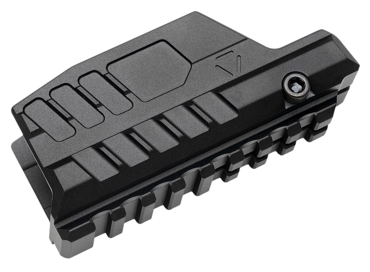 Strike Industries SMC Blast Shield Hyper 4.14 in Black Aluminum — view 2