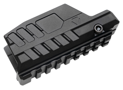 Strike Industries SMC Blast Shield Hyper 4.14 in Black Aluminum — view 2