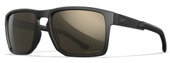 Wiley X WX Apex CAPTIVATE Polarized Tungsten Mirror Lens Matte Black Frame Safety Glasses — view 2