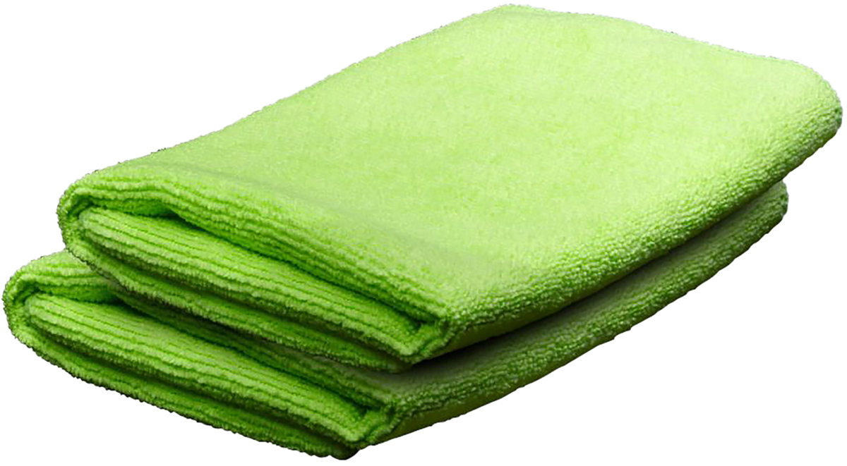 Breakthrough Clean Microfiber Towel 14" x 14" 2-Pack - Green — view 2