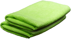 Breakthrough Clean Microfiber Towel 14" x 14" 2-Pack - Green — view 2