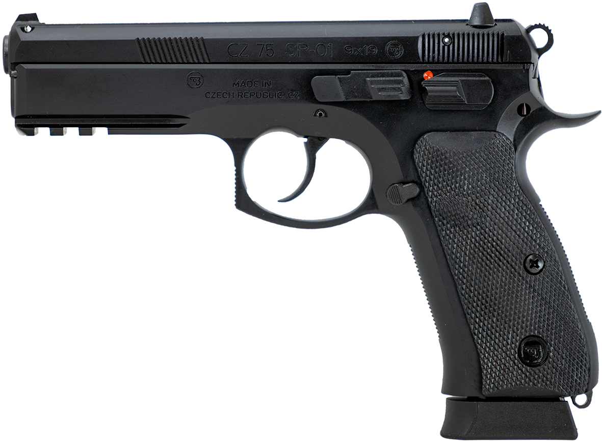 CZ 75 SP-01 9mm Luger 4.60" 19+1 Semi-Auto Pistol — view 2