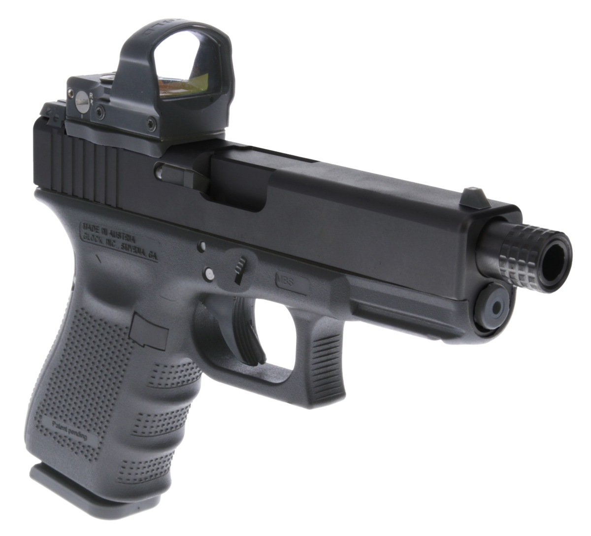 TruGlo TG8952A RMR to DeltaPoint Pro Pistol Red Dot Sight Adapter - Black — view 2