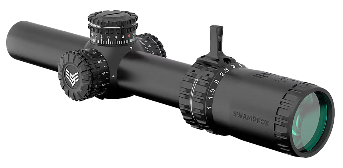 Swampfox Optics Arrowhead 1-10x24mm 30mm Tube LPVO Scope - Guerrilla Dot MIL Red Reticle — view 2