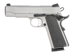 Tisas Arms 1911 Carry 45 ACP 4.25" 8+1 SAO Pistol - Stainless Steel — view 2