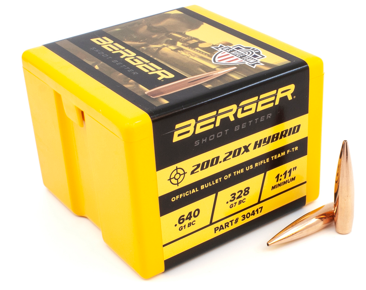 Berger Bullets Hybrid Target 30 Cal .308 200.2gr - 100/Box — view 2