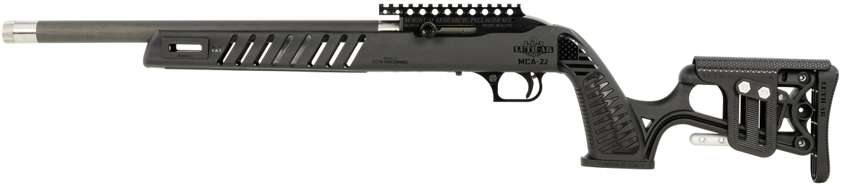 Magnum Research Magnum Lite SwitchBolt 22 LR 16.5" 10+1 Semi-Auto Rifle - Luth-AR MCA-22 Stock — view 2