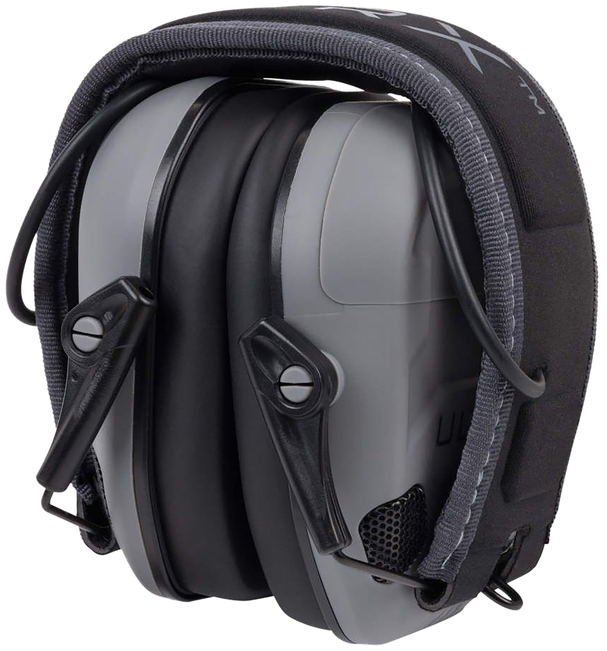 Allen ULTRX Bionic Electronic Earmuff 22 dB Cement Gray Over-Ear — view 2