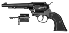 Diamondback Sidekick 22 LR/22 Mag 5.50" 9-Rd DA/SA Revolver - Black Cerakote — view 2