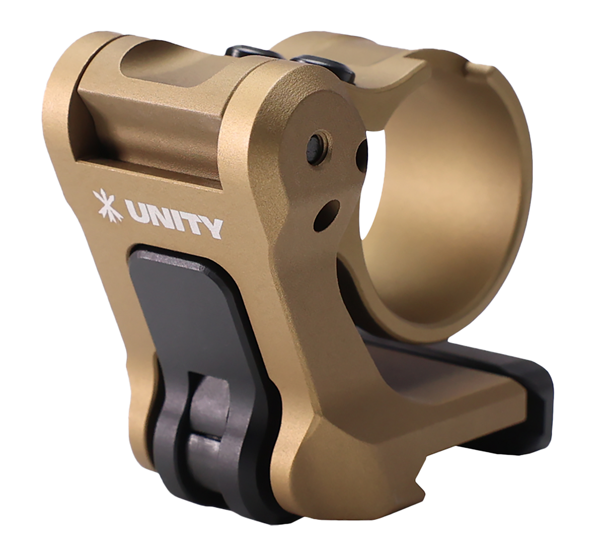Unity Tactical FAST FTC 30mm 2.20" Flat Dark Earth Aluminum Magnifier Mount — view 2