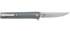 Columbia River CRKT 7095C CEO Compact 2.61" Folding Drop Point Plain 1.4116 SS Blue GRN Handle — view 2