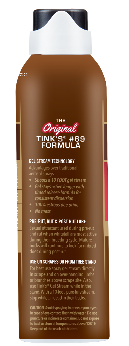Tinks Hot Shot #69 Doe In Estrus Deer Attractant 5 oz Gel Stream — view 2