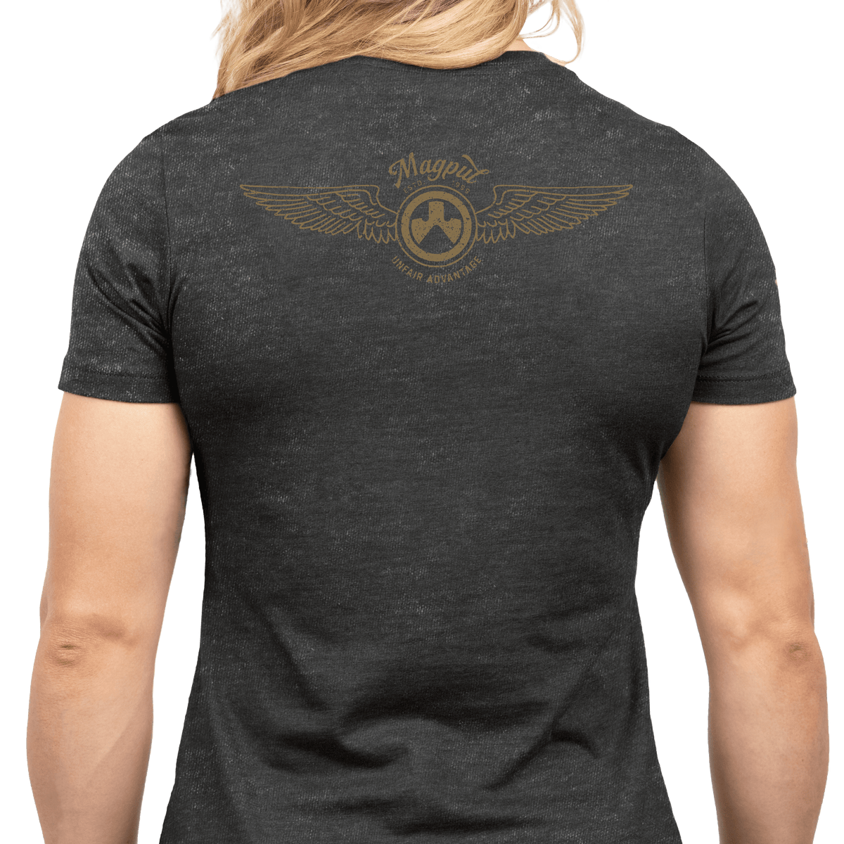Magpul Industries Take Flight Women's Black Cotton/Polyester Short Sleeve T-Shirt - XL — view 2
