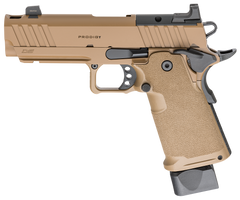 Springfield Armory 1911 DS Prodigy Comp 9mm Luger 4.25" 20+1 Semi-Auto Pistol - Coyote Brown — view 2
