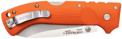 Cold Steel Ultimate Hunter 3.5" Folding Drop Point Plain S35VN Orange G10 Handle — view 2