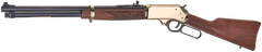 Henry H024-360BH Side Gate Full Size .360 Buckhammer 20" 5+1 Lever-Action Rifle - Polished Brass Receiver, American Walnut — view 2