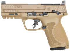 Smith & Wesson M&P 9 M2.0 Compact 9mm 4" 10+1 Semi-Auto Pistol - Flat Dark Earth Cerakote - MA Compliant — view 2