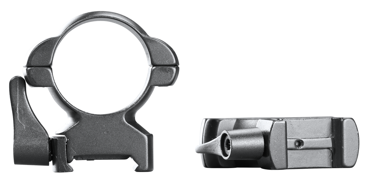 Weaver Mounts 49335 Lever Lok 30mm High Matte Black Scope Rings — view 2