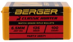 Berger Bullets Classic Hybrid Hunter 6.5 Creedmoor 135gr Boat Tail - 100/Box — view 2