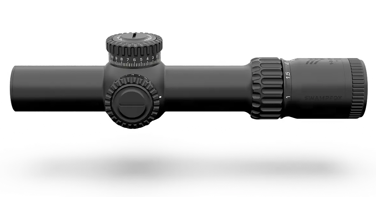 Swampfox Optics Warhorse 1-6x24mm FFP LPVO Green Dragoon MIL Reticle — view 2